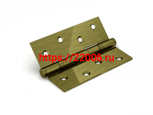 Петля Fuaro (Фуаро) универсальная IN4200U WAB (2BB 100x75x2,5) мат. бронза