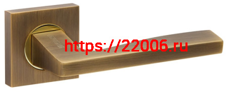 Ручка Fuaro (Фуаро) раздельная K.KM52.ROCK (ROCK KM) AB/GP-7 бронза/золото