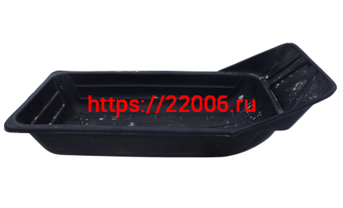 Сани волокуши снегоходные 2200 с отбойником, накладками (2200х920х650) ТОЛЬКО ПЛАСТИК фото 4