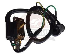 Катушка зажигания Альфа, Сигма, "Zodiak" PANTERA 125 с кронштейном (НАБОР)