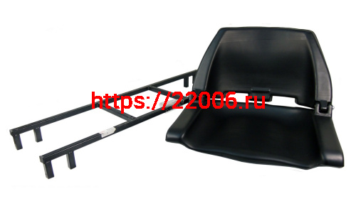 Сиденье для саней-волокуш 1800  на метал. раме ,СКЛАДНОЕ антивандальное, одинарное №5