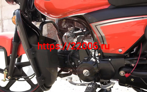 Мопед RAID INTERNATIONAL (кофр, дуги с карманами) фото 2