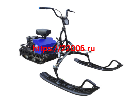 Мотобуксировщик компактный с РЫЧАЖНЫМ модулем ЛИДЕР-ДЕЛЬТА-3, CVTL (+Фара) 8+ л.с., TAV2-40,, РЕВЕРС