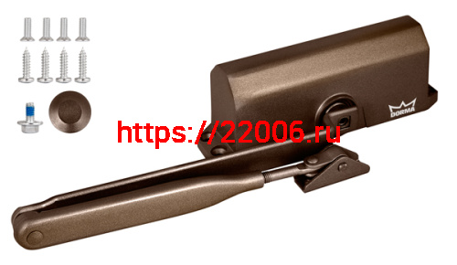 Доводчик Dorma (Дорма) дверной TS 77 EN4, с рычажной тягой, коричневый (DIY) фото 2