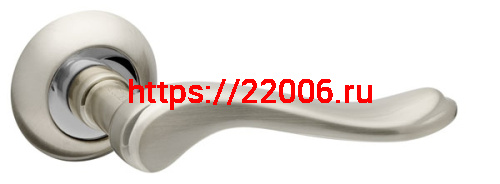 Ручка Fuaro (Фуаро) раздельная R.RM54.GRAZIA (GRAZIA RM) SN/CP-3 матовый никель/хром