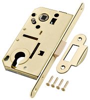 Замок межкомнатный Bonaiti (Бонаити) под цилиндр B-Sweet с отв. планкой 507 (латунь)