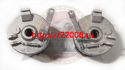 Барабан тормозной передний лев.+прав.ATV GIRO в сборе со ступицей (112954) фото 2