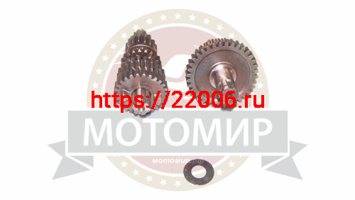 Коробка в сборе Альфа, TTR125, 152 FMH, 152FMI, 154FMI, DELTA фото 2