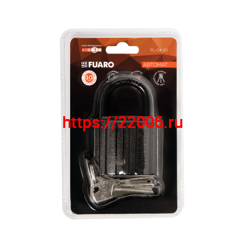 Замок Fuaro (Фуаро) навесной PL-UNI-0450 3key фото 3