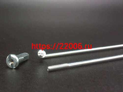 Спицы велосипедные с ниппелем 194мм (компл.-144шт)