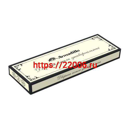 Петля Armadillo (Армадилло) универсальная Castillo CL 500-A4 102x76x3,5 BB-17 Коричневая бронза фото 2