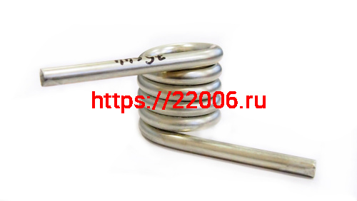 Пружина Буран катков короткая УСИЛЕННАЯ (на 1 гус. 6 шт.)(левая 110200142)  5 вит. ф8мм пр-во РОССИЯ