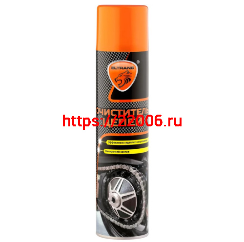 Очиститель цепи ELTRANS для всех видов цепей , аэрозоль  400 мл. (EL-0700.04)