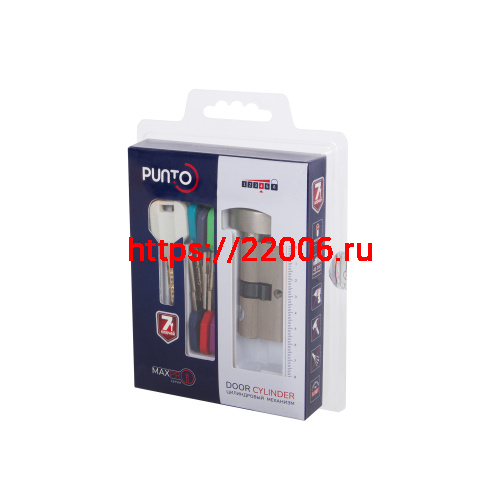 Цилиндровый Punto (Пунто) механизм MaxPro7002Knob70mm(30+10+30) GR графит 7key с вертушкой фото 2
