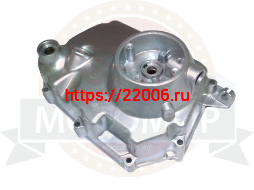 Крышка картера правая  Альфа "Zodiak" 50/70 мех. сцепления (маслощуп с боку) фото 2