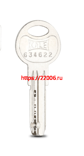 Цилиндровый механизм Kale kilit (Кале килит) с вертушкой 164 SM/62 (26+10+26) mm никель 5 кл. фото 2