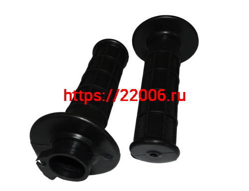 Ручка руля правая (газа) XTRAIL в сборе (с резинкой) + ручка левая (резиновая) (F1-7, F1-6, F1-1) фото 3 Ручка руля правая (газа) XTRAIL в сборе (с резинкой) + ручка левая (резиновая) (F1-7, F1-6, F1-1) фото 3