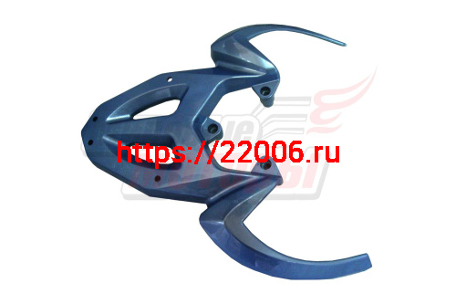 Багажник задний (серебристо-синий) Fever, Cyber