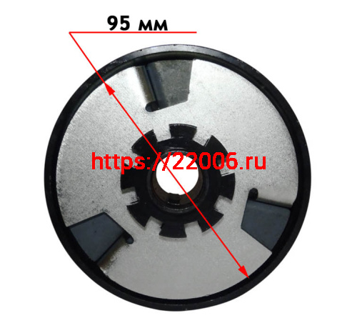 Сцепление  автоматическое, на вал 20 мм, цепь 420, звезда 10 зубов фото 6