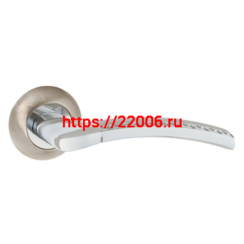 Ручка Punto (Пунто) раздельная GEFEST TL SN/CP-3 матовый никель/хром