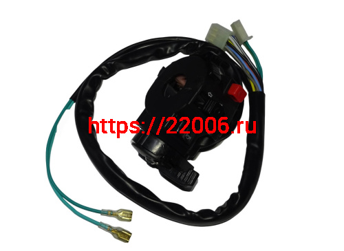 Переключатель ATV Termit LIBRE, Atomik Carrier левый, в сборе (НАБОР)