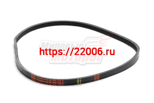 Ремень поликлиновый PIX Mazda CX-3, CX-5, 3, 6 (3PK-798)