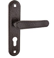 Ручка дверная Absolyute (Абсолют) на планке РФ1-55/03А (медь антик)