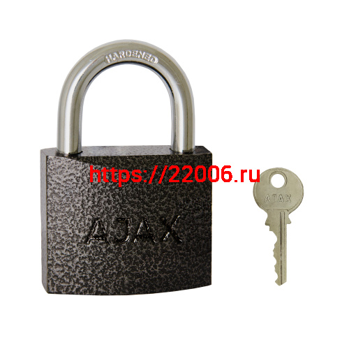 Замок Ajax (Аякс) навесной PD-0150 MS 3 key англ./коробка