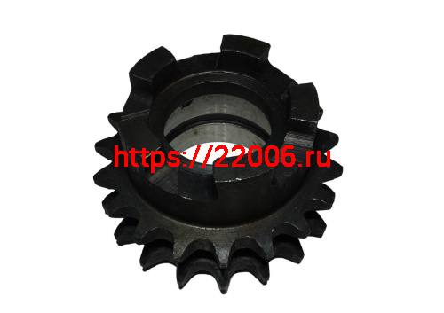 Звездочка Буран 104 вала 2х рядная (110602102) Z19 пр-во ИжТехМаш Звездочка Буран 104 вала 2х рядная (110602102) Z19 пр-во ИжТехМаш