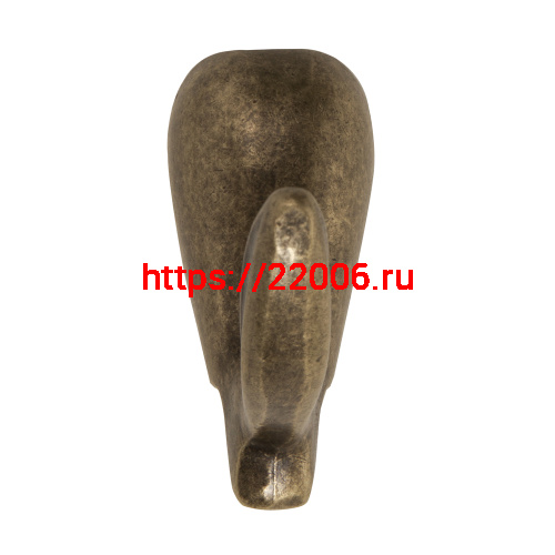 Крючок Ajax (Аякс) настенный MB-LM/K-001 AB бронза фото 2