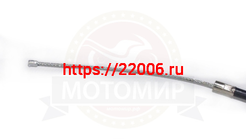 Трос газа L-870мм, ход-100мм, М10 загнутый, "Zodiak", Альфа фото 3