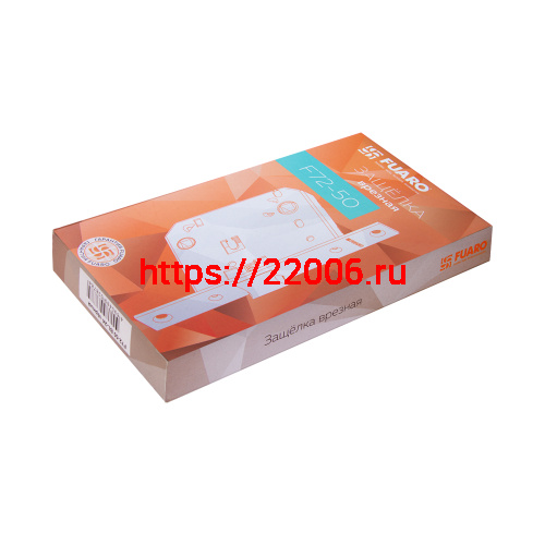 Защелка Fuaro (Фуаро) врезная METF72-50 (F72-50) SN мат.никель фото 2