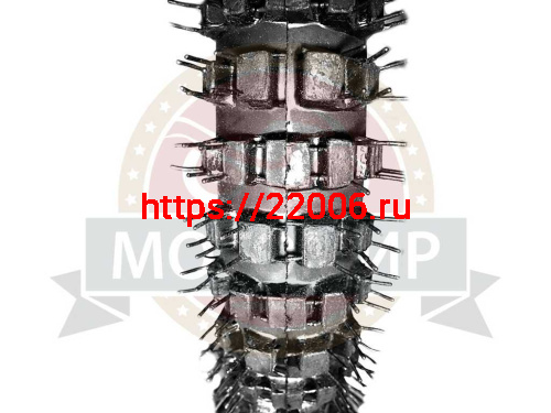 Покрышка 18" 3.25-18 (90/100-18), Л-231, с камерой, кроссовая, Минск, ПетроШина (НАБОР)