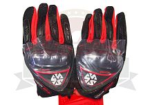 Перчатки SCOYCO (оригинал) МС-44, красные, р-р L