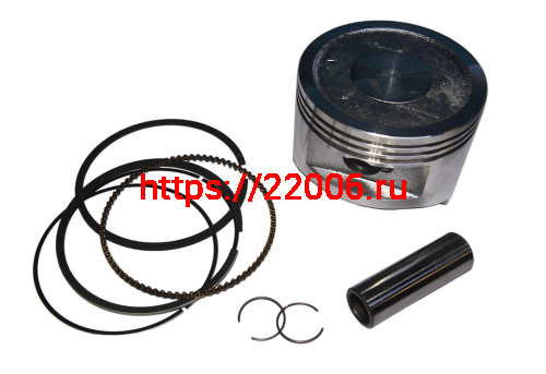 Поршень LIFAN 20,0 л.с. 192F-2T (кольца, палец, стопор.) (KP460) (13311-A2610-0001) (как 48861) фото 2 Поршень LIFAN 20,0 л.с. 192F-2T (кольца, палец, стопор.) (KP460) (13311-A2610-0001) (как 48861) фото 2