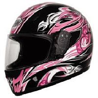 Мотошлем THH TS-38 №3 black/pink (L)