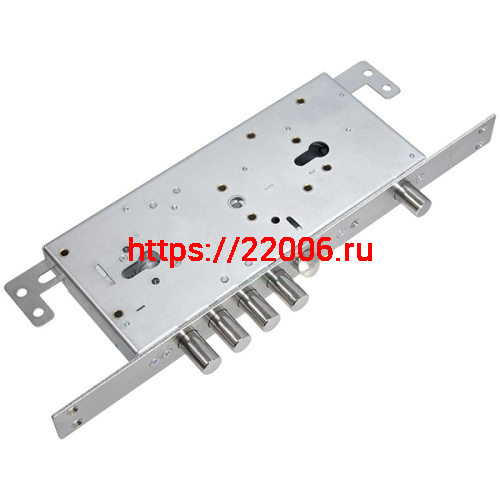 Замок Guardian (Гардиан) врезной двухсистемный ЗВ 75.16 Т с тягами (без защиты, с торцевой планкой) /128:7293/