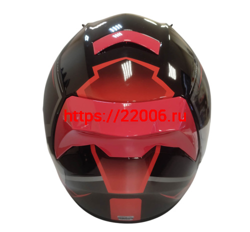 Шлем интеграл COBRA EC H128, серый/оранж, серый/син, черн/крас, черн/лайм, черн/оранж, размер XXL фото 4