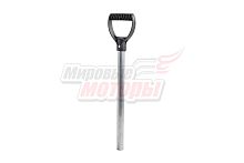 Черенок алюм. для автомобильной лопаты D=32мм, с V-образной ручкой