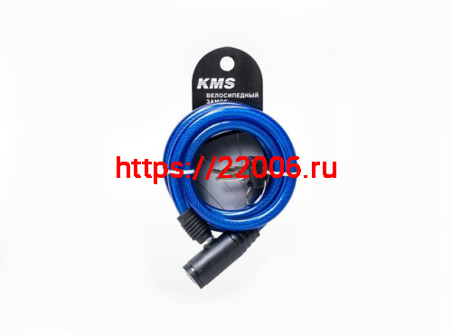 Велозамок трос d 10*1000мм, с ключом,3281208-2 KMS модель 2016 г. Велозамок трос d 10*1000мм, с ключом,3281208-2 KMS модель 2016 г.