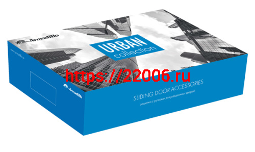 Ручка Armadillo (Армадилло) для раздвижных дверей SH.URB153.010 (SH010 URB) АВ-7 бронза фото 3