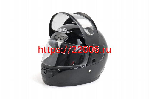 Шлем CONCORD XZF01 чёрный "XL(61-62)" (интеграл) фото 2