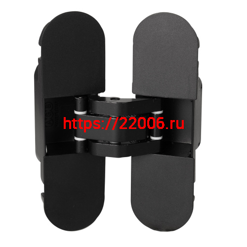 E30200.85.93 (черный) петля AGB (АГБ) ECLIPSE 2.2 (4 накладки в комплекте)