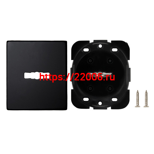 Накладка Armadillo (Армадилло) на сувальдный замок ESC.S-auto.USS/K (PS Protector/USS) BL черный фото 4