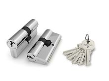 Цилиндровый Fuaro (Фуаро) механизм 100 CA 80 mm (35+10+35) CP хром 3 кл.