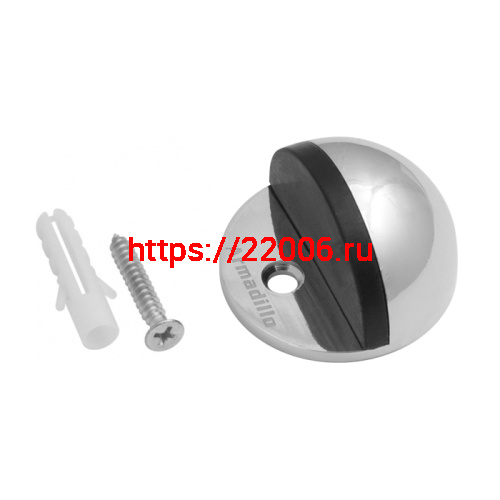 Упор Armadillo (Армадилло) дверной напольный STOPPER/ZA003 (DH003ZA) CP-8 хром