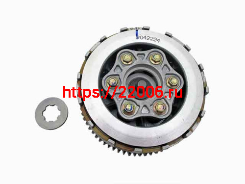 Барабан (корзина) сцепления в сб. 172FMM (CB250D-F) 70з
