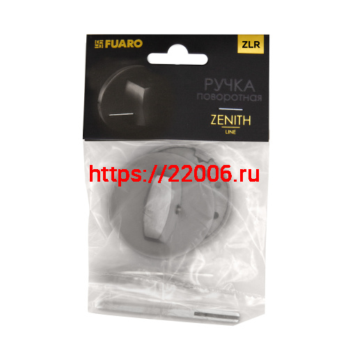 Ручка Fuaro (Фуаро) поворотная BK6.R.ZLR52 SSC-16 сатинированный хром фото 2