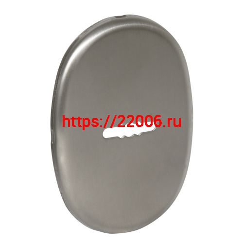 Накладка Fuaro (Фуаро) на сувальдный замок ESC.S.ECO/OV.475 (ESC 475 eco) SN мат.никель