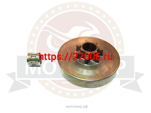 Барабан-звездочка б/п Цыганка 45,52 цельная (с подшипником)(Forza,Patriot,Forvard,BGT,Carver,SD-Mas Барабан-звездочка б/п Цыганка 45,52 цельная (с подшипником)(Forza,Patriot,Forvard,BGT,Carver,SD-Mas